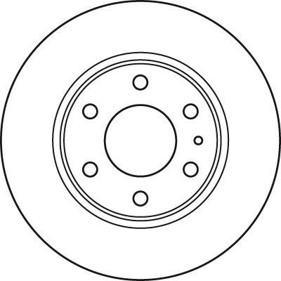 Disques de frein TRW DF4988S