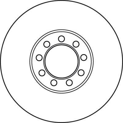 Disques de frein TRW DF4994S
