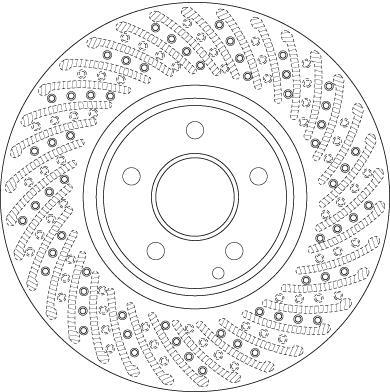 Disques de frein TRW DF6079S