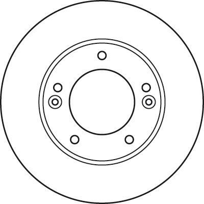 Disques de frein TRW DF6081S