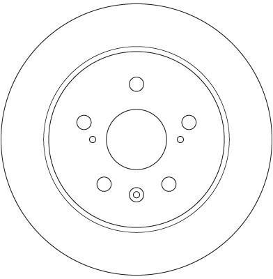 Disques de frein TRW DF6178