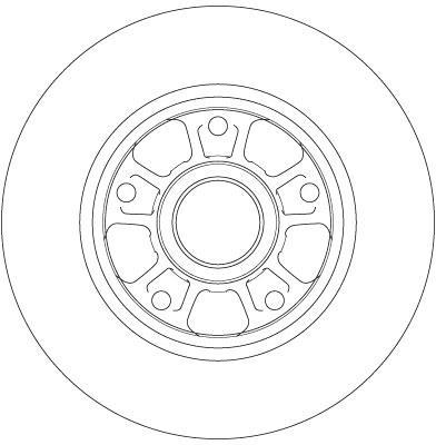 Disques de frein TRW ref. DF6182