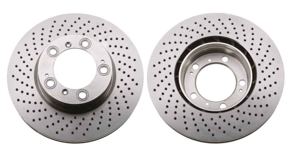 Disque de frein avant gauche TRW DF6212S