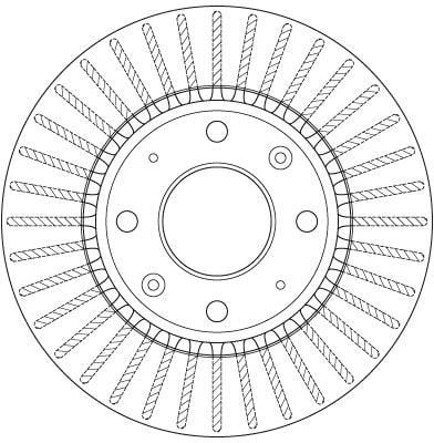 Disques de frein TRW DF6229