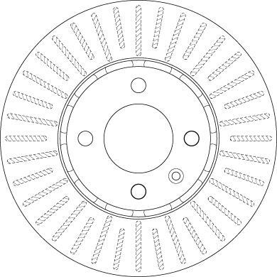 Disques de frein TRW ref. DF6252