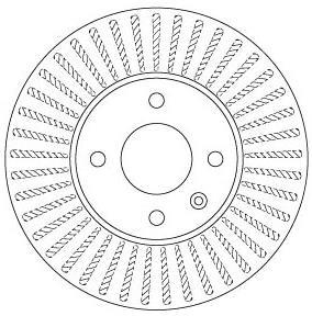 Disques de frein TRW ref. DF6254