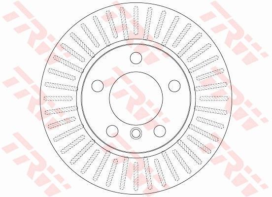 Disques de frein TRW ref. DF6255