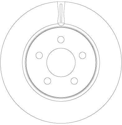 Disques de frein TRW ref. DF6264