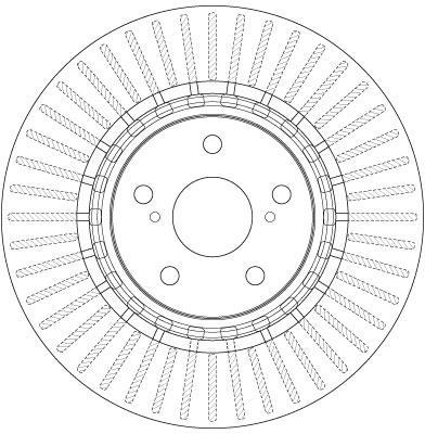Disques de frein TRW DF6265