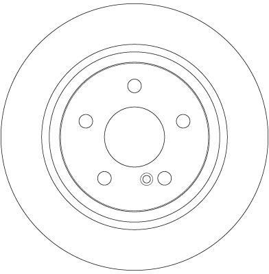 Disques de frein TRW ref. DF6277
