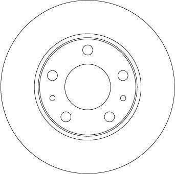 Disques de frein TRW ref. DF6287