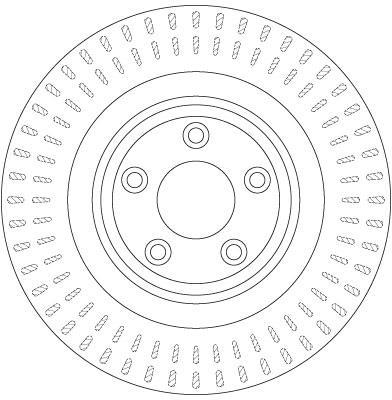 Disques de frein TRW ref. DF6295