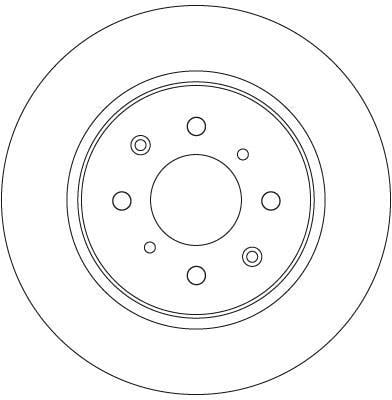 Disques de frein TRW DF6318