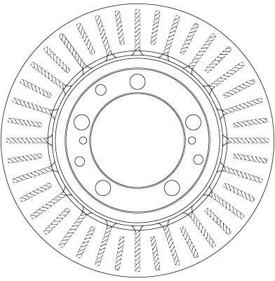 Disques de frein TRW DF6336