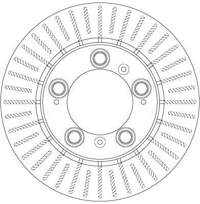 Disques de frein TRW DF6338