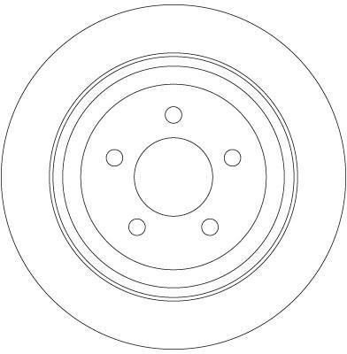 Disques de frein TRW ref. DF6341