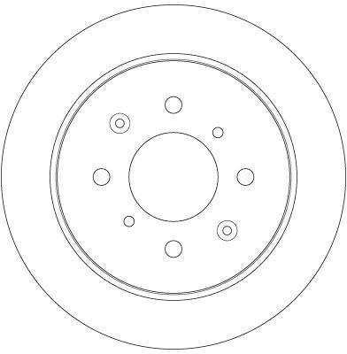 Disques de frein TRW ref. DF6378
