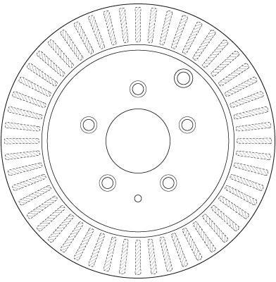 Disques de frein TRW DF6385