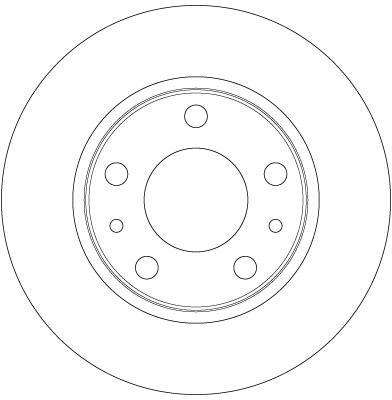 Disques de frein TRW ref. DF6412