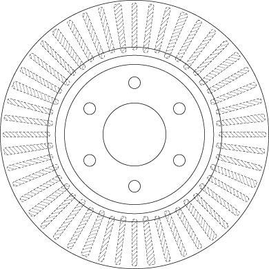Disques de frein TRW ref. DF6416