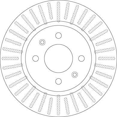 Disques de frein TRW ref. DF6431