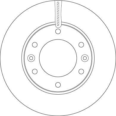Disques de frein TRW DF6446