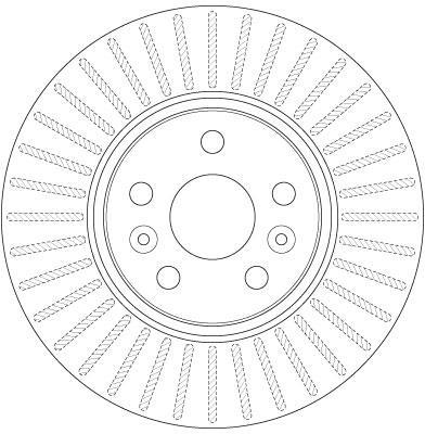Disques de frein TRW DF6449