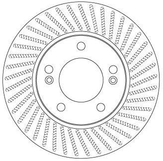 Disques de frein TRW ref. DF6463