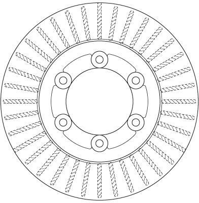 Disques de frein TRW DF6487