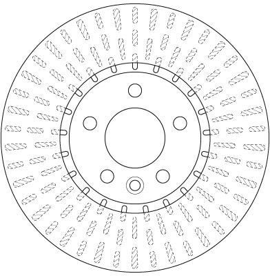 Disques de frein TRW ref. DF6499S