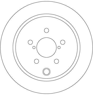 Disques de frein TRW DF6503