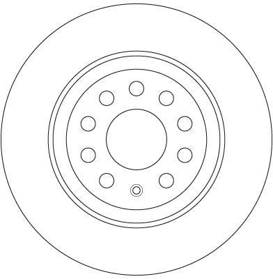 Disques de frein TRW ref. DF6504