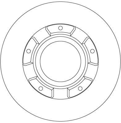Disques de frein TRW DF6510S