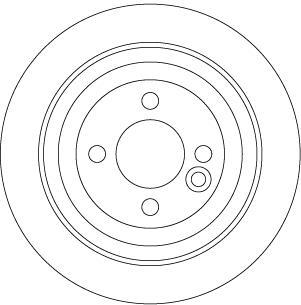 Disques de frein TRW ref. DF6523