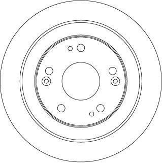 Disques de frein TRW ref. DF6526