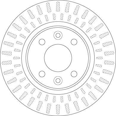 Disques de frein TRW ref. DF6534