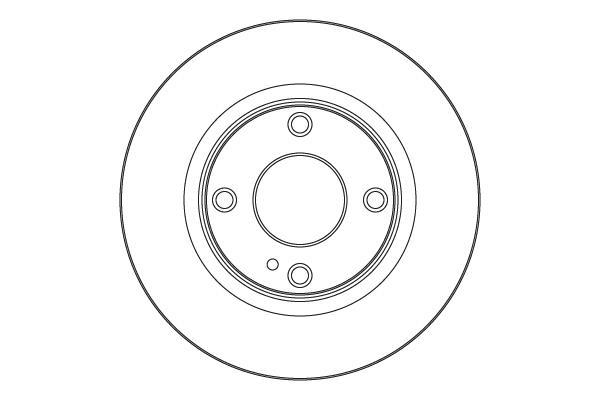 Disques de frein TRW ref. DF6568