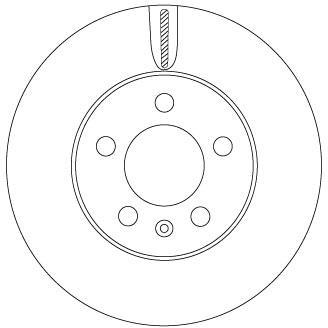 Disques de frein TRW ref. DF6584