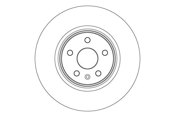 Disques de frein TRW ref. DF6585S