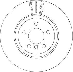 Disques de frein TRW DF6610S