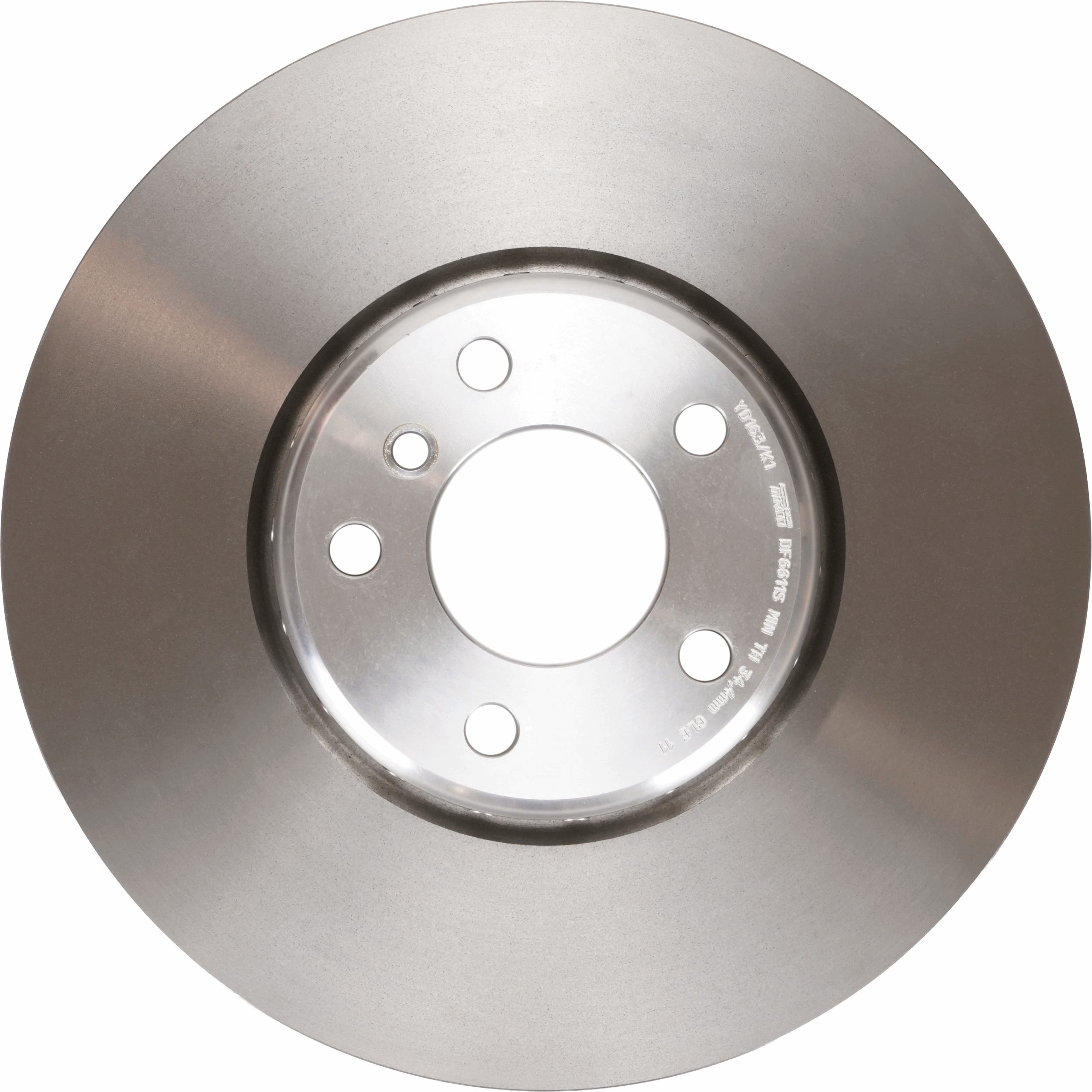 Disque de frein avant gauche TRW DF6611S