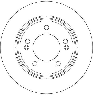 Disques de frein TRW ref. DF6627