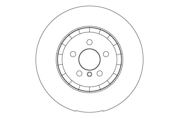 Disques de frein TRW ref. DF6636S