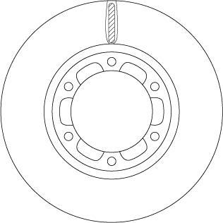 Disques de frein TRW DF6640S