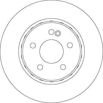 Disques de frein TRW ref. DF6646S