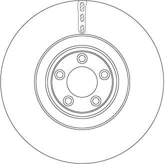 Disques de frein TRW ref. DF6651S