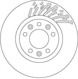 Discos de freno TRW ref. DF6657