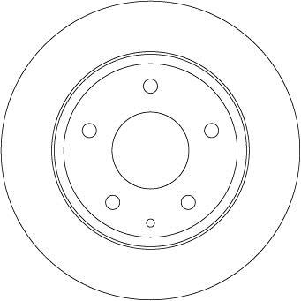 Disques de frein TRW ref. DF6659