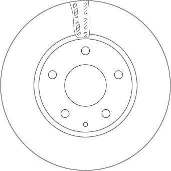 Disques de frein TRW DF6661S