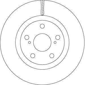 Disques de frein TRW ref. DF6675